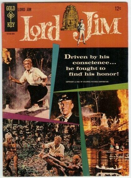 LORD JIM 1965 GOLD KEY N.N. F Peter O Toole photo co COMICS BOOK