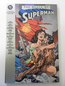 The Death of Superman Platinum Edition VF Condition!