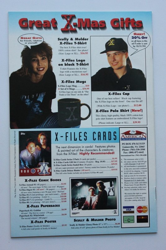 The X-Files #1 (1995) The X-Files NM