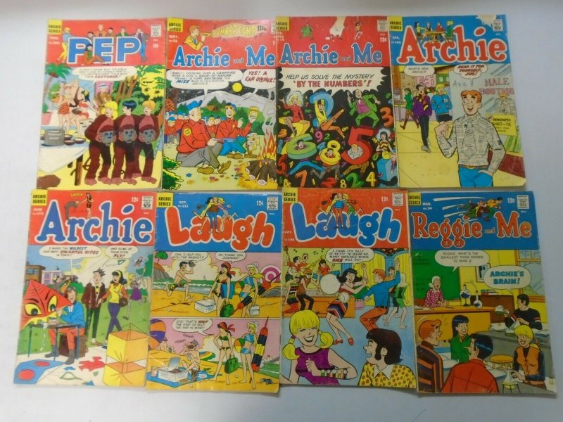 Early Silver age Archie comic lot 20 different 12c covers avg 3.0 GD VG