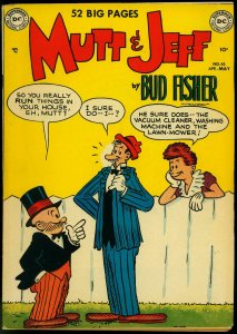 Mutt and Jeff #45 1950-Bud Fisher - DC Golden Age Humor comic F/VF