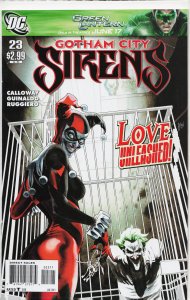 Gotham City Sirens #23 (2011) Gotham City Sirens