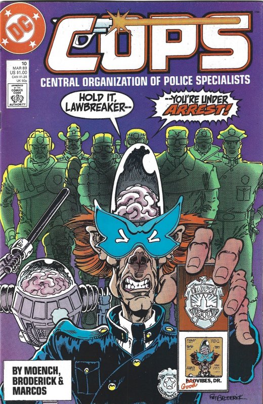 COPS #7 through 12 (1989) rb1