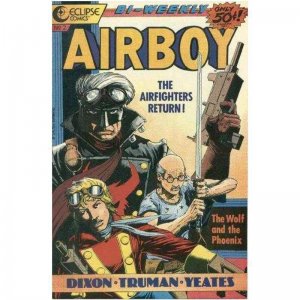 Airboy #2 Eclipse Comics July Jul 29, 1986 (VF-)