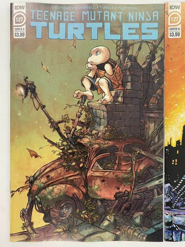 TEENAGE MUTANT NINJA TURTLES #127 CVR A + B EASTMAN VAR NM 1st VENUS TMNT 2022