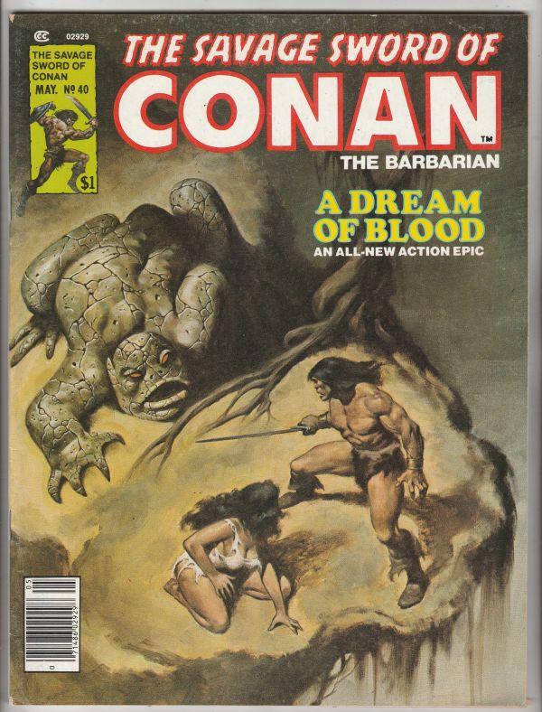 Savage Sword of Conan #40 (May-79) VF/NM High-Grade Conan