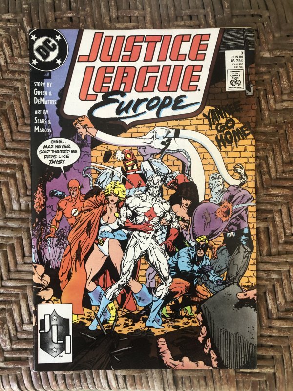 Justice League Europe #3 Direct Edition (1989)