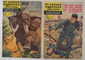 *Classics Illustrated #95-98 PCR (4 Books) Guide = $111 