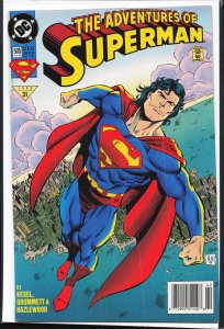 Adventures of Superman #505 Standard Cover - Direct (1993) Superman