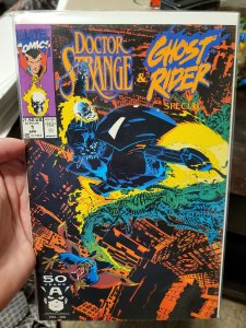 Doctor Strange and Ghost Rider Special ~ DC Comics ~ #1 ~ April 1991 High Grade 