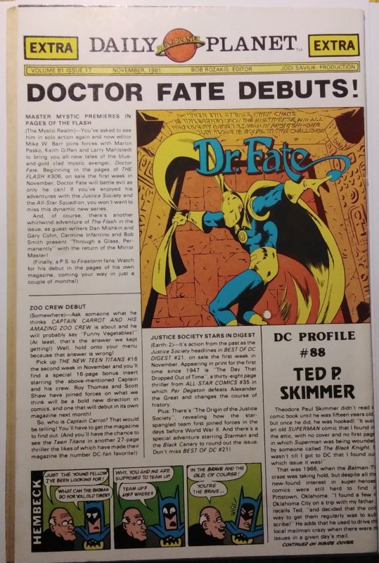 World's Finest Comics #276 (1982)