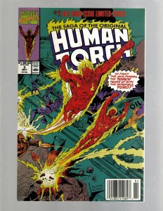 11 Comics Human Torch 1 3 Original 1 2 3 4 Avengers Illuminati 1 2 3 4 5 GK36