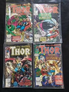 THOR 4PC (VF/VF+) ISSUES #405-408, ODIN MUST DIE,THOR VS ANNIHILUS,HERCULES 1989