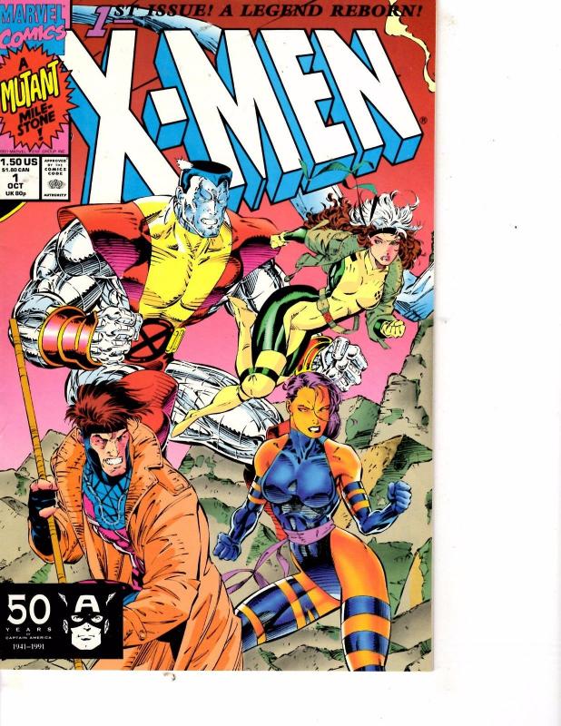 Lot Of 2 Marvel Comic Books X-men #1 and X-Men #2 Ironman Thor  ON3