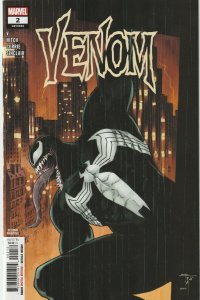 Venom # 2 Variant 2nd Printing Cover NM Marvel 2022 [E7] 