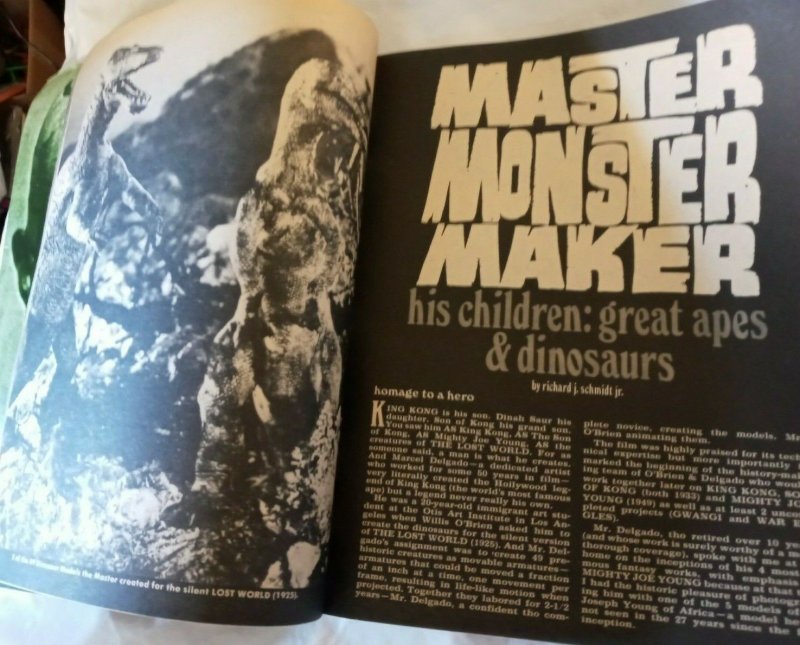 Famous Monsters of Filmland #127 AUG 1976 Rosemary's baby  Boris Karloff vintage