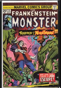 The Frankenstein Monster #15 (1975) Frankenstein Monster