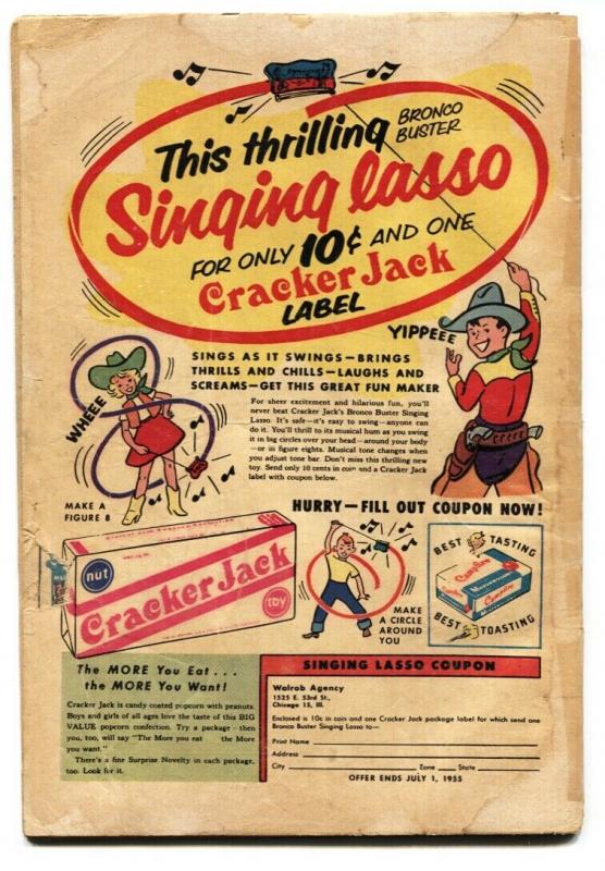 Plastic Man #48 1953-SHARK COVER-Golden Age G