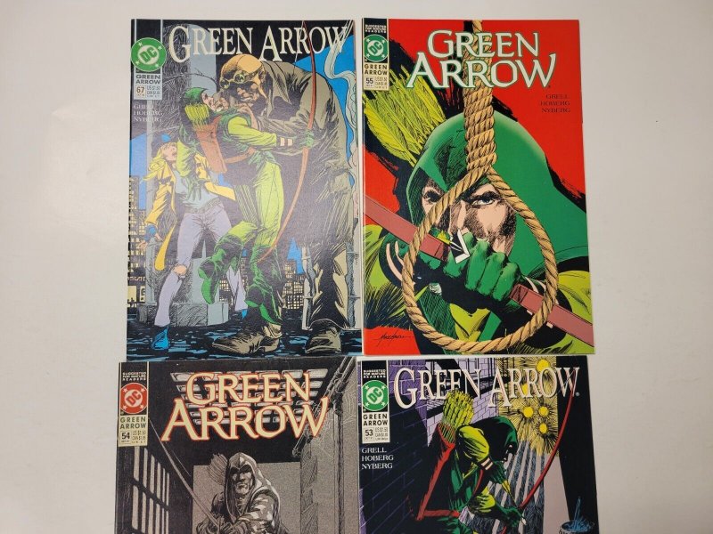 4 Green Arrow DC Comic Books #53 54 55 67 62 TJ17