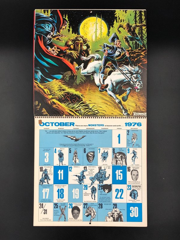 The Mighty Marvel Bicentennial Calendar 1976