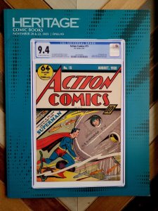 Heritage Auctions: Comic Books & Memorabila - Nov 20 + 22, 2025 Action Comics