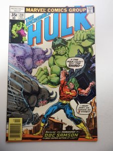 The Incredible Hulk #218 (1977) VF Condition