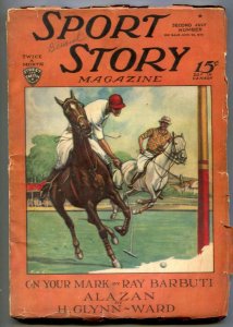 Sport Story Pulp July 22 1929- POLO COVER