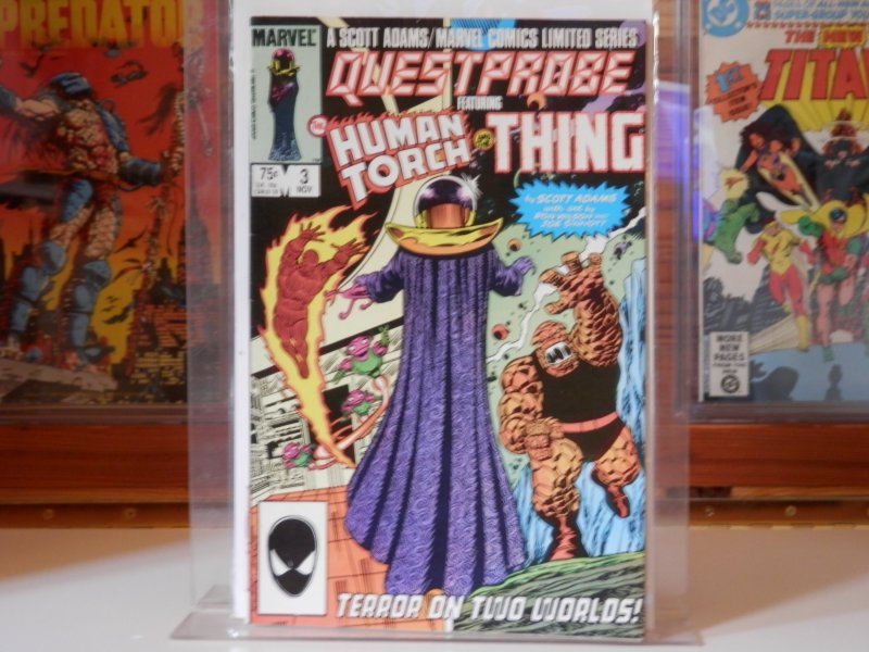 Questprobe #3 Direct Edition (1985) - Human Torch/Thing