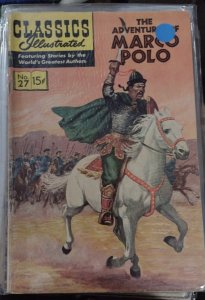 CLASSICS ILLUSTRATED  # 27 1946  THE ADVENTURES OF MARCO POLO