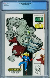 Marvel Comics Presents #45 CGC 9.8 // 1990 // Wolverine comic book // 3842444006