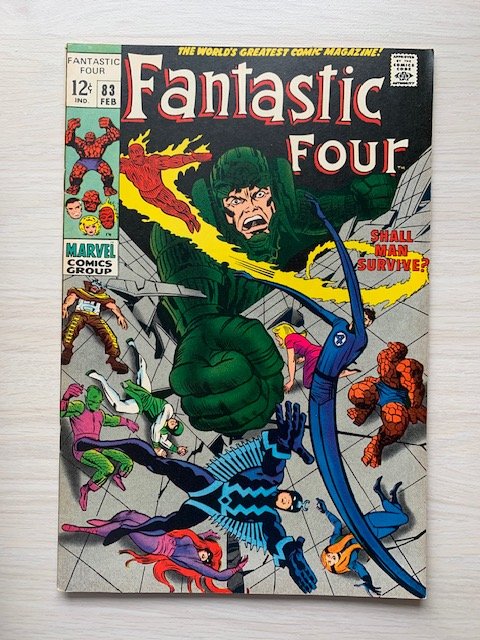 Fantastic Four (1961 series) #83, VF+ (Actual scan)