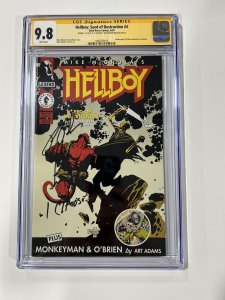 Hellboy Seed Of Destruction 4 Cgc 9.8 SS Perlman “I Choose”