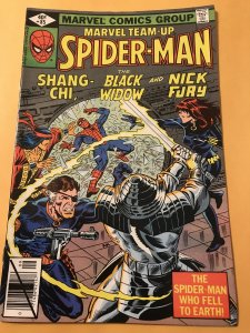 MARVEL TEAM-UP #85 : 9/79 VF-; Barcode Variant, Shang Chi, Nick Fury