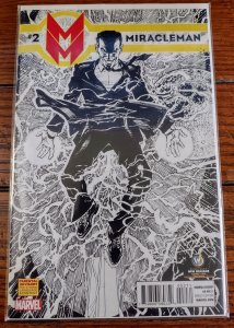 MiracleMan 2 Wizard World New Orleans Trade & B&W Sketch Exclusive Set NM