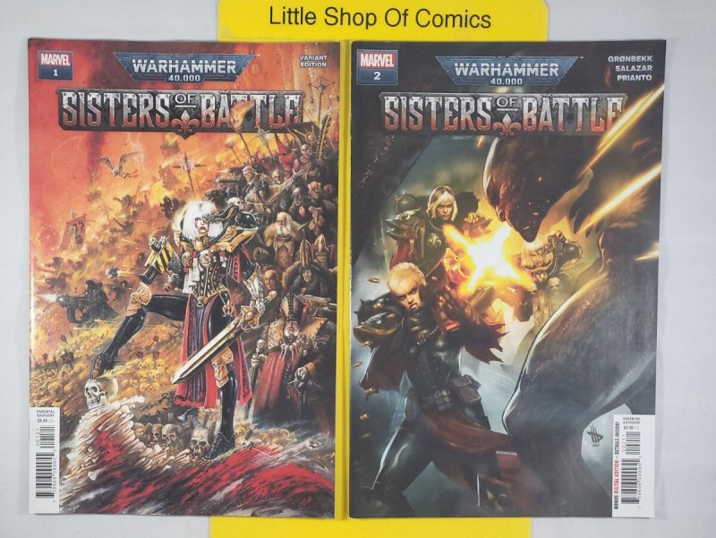 Warhammer 40K Sisters of Battle #1 (Games Workshop Var.) #2 #3 #4 Missing #5
