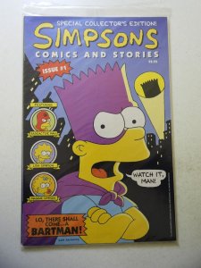 Simpsons Comics and Stories (1993) 2 comic pack in poly sealed bag