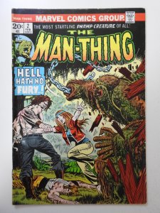 Man-Thing #2  (1974) VG Condition!
