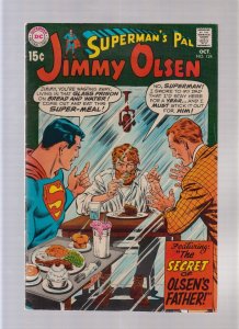 Superman's Pal Jimmy Olsen #124 - Secret Of Olsen's Father! (6.0) 1969