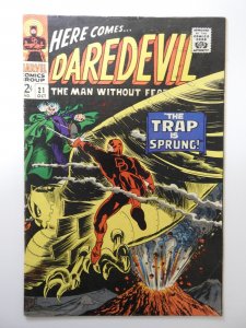 Daredevil #21 (1966) VG+ Condition rust on bottom staple