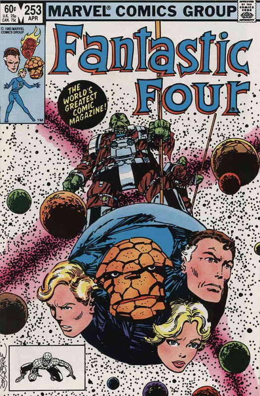 Fantastic Four (Vol. 1) #253 VF ; Marvel | John Byrne