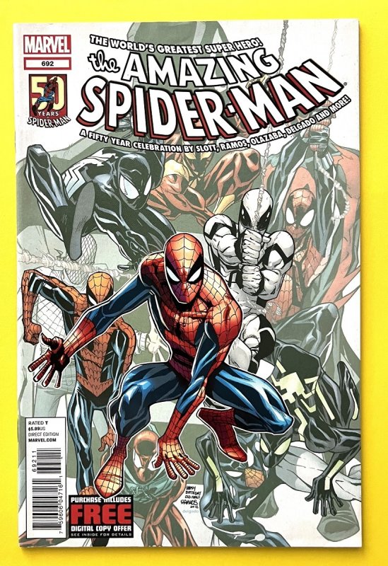 Amazing Spider Man 692 Alpha 1st Appearance 2012 Comic Books