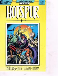 Hotspur Eclipse Comics Complete Ltd Ser # 1 2 3 Ostrander Waller TW25