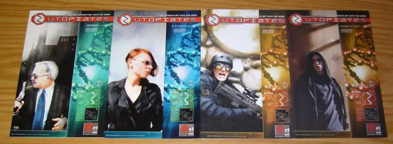 Utopiates #1-4 VF/NM complete series - the ultimate bet with the mind  2 3 set