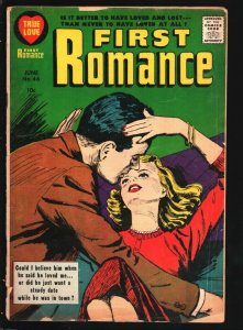 First Romance #46 1947-Harvey-Love In Bondage-Bob Powell art.-Spicy headlig...