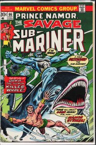 Sub-Mariner #66 (1973) Namor the Sub-Mariner