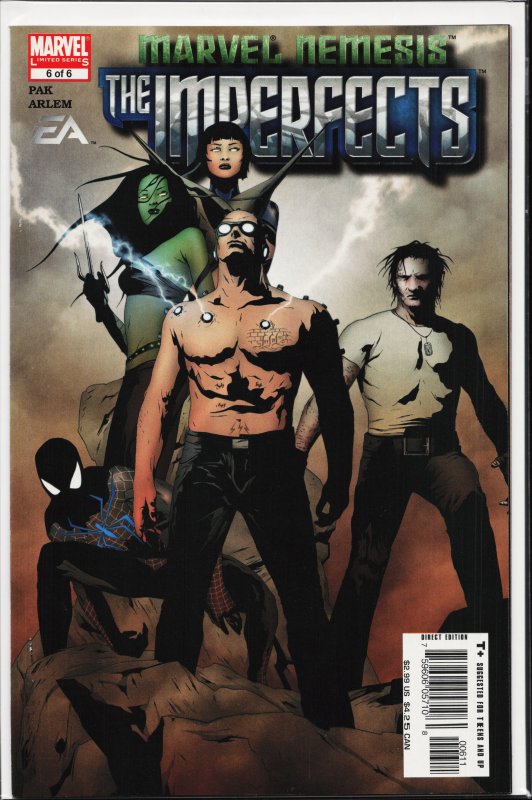 Marvel Nemesis The Imperfects #6 (2005) Wolverine