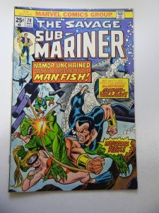 Sub-Mariner #70 VG/FN Condition centerfold detached at one staple MVS Intact
