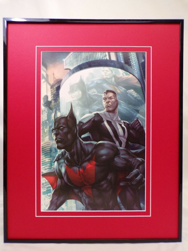 Superman Batman Annual #4 Framed 16x20 Poster Display DC Comics Artgerm 