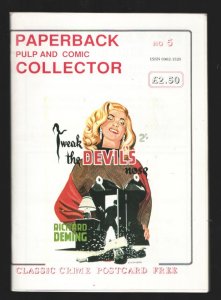 Paperback, Pulps and Comic Collector #5 1992-Shell Scott-Pete Rice pulps&nbs