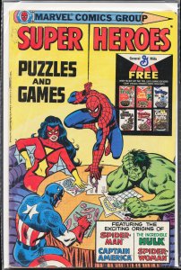 Super Heroes Puzzles and Games (1979)